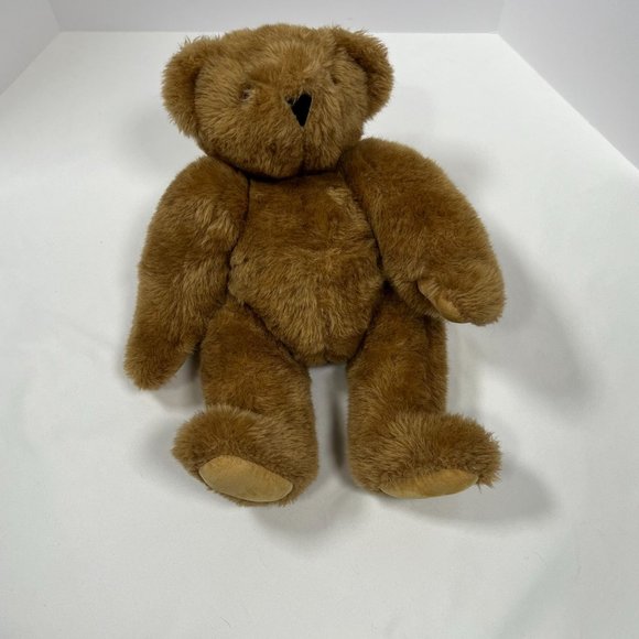 Classic Brown Stuffed Teddy Bear - Picture 6 of 11